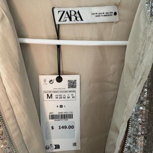 SEQUIN BOMBER - Picture 4 of 4